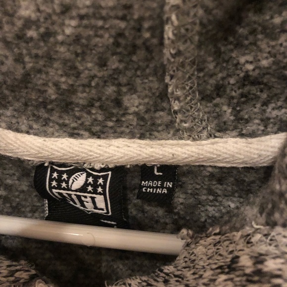 PACKERS NFL team apparel zip up hoody jacket sweatshirt size L GREEN BAY - Picture 6 of 10